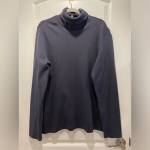 Ag Adriano Goldschmied Blue Turtleneck Sweater